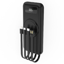 Внешний аккумулятор Authority с беспроводной зарядкой (5W), 10000 mAh, чёрный