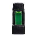 Брелок уровень Tools Pocket level, пластиковый, черный