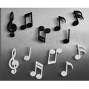 МАГНИТЫ MEMODY MAGNET (6 ШТ. / УПАК.), чёрные