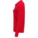 Рубашка поло женская с длинным рукавом Perfect LSL Women, красная, размер 3XL