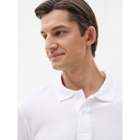 Рубашка поло мужская с длинным рукавом Perfect LSL Men белая, размер 3XL