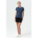 Футболка женская Regent Fit Women синий меланж, размер L