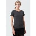 Футболка женская Regent Fit Women черный меланж, размер L