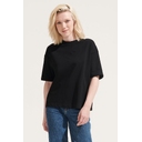 Футболка оверсайз женская Boxy Women, синяя (джинс), размер L