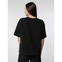 Футболка оверсайз женская Boxy Women, черная, размер L