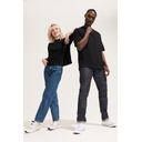 Футболка оверсайз женская Boxy Women, черная, размер L