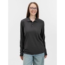 Рубашка поло с длинным рукавом Prime LSL, темно-серая, размер 3XL