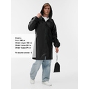 Дождевик Rainman Zip, черный, размер S