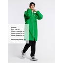Дождевик Rainman Zip, зеленый, размер S