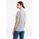 Футболка женская T-bolka Stretch Light Lady, серый меланж, размер XXL