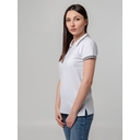 Рубашка поло женская Virma Stripes Lady, белая, размер S