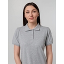 Рубашка поло женская Virma Stretch Lady, серый меланж, размер S