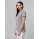 Рубашка поло женская Virma Premium Lady, серый меланж, размер S