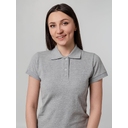 Рубашка поло женская Virma Premium Lady, серый меланж, размер S