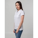 Рубашка поло женская Virma Premium Lady, белая, размер S