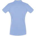 Рубашка поло женская Perfect Women 180 голубая, размер L