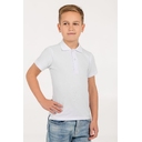 Рубашка поло детская Virma Kids, белая, 6 лет