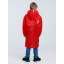 Дождевик детский Rainman Kids красный, 7-9 лет