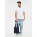 Холщовая сумка Basic 105, темно-синяя