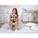 Мягкая игрушка Beastie Toys, мишка с белым шарфом