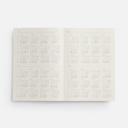 Ежедневник Flexpen Black, недатированный, черный с зеленым