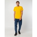 Рубашка поло мужская Summer 170 желтая, размер XS