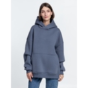 Худи Kulonga Oversize, темно-серое, размер XS/S