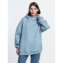 Худи Kulonga Oversize, серо-голубое, размер ХS/S