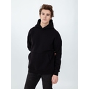 Худи Kulonga Oversize, черное, размер XS/S