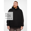 Худи Kulonga Oversize, черное, размер XS/S
