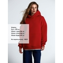 Худи Kulonga Oversize, красное, размер 3XL/4XL