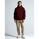 Худи Kulonga Oversize, бордовое, размер 3XL/4XL