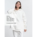 Худи Kulonga Oversize, молочно-белое, размер XS/S