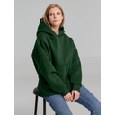 Худи Kulonga Oversize, темно-зеленое, размер 3XL/4XL