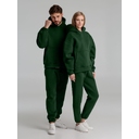 Худи Kulonga Oversize, темно-зеленое, размер 3XL/4XL
