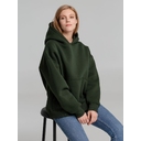 Худи Kulonga Oversize, темно-зеленый хаки, размер XS/S