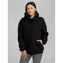 Худи Furry Oversize, черное, размер XS/S