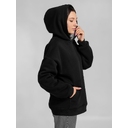 Худи Furry Oversize, черное, размер XS/S