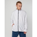 Куртка флисовая унисекс Manakin, ярко-синяя, размер XS/S