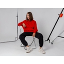 Худи унисекс Vozduh 2.0, красное, размер XL/ XXL