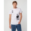 Футболка унисекс для сублимации Paint Tee, белая, размер 56