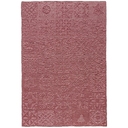 Плед Ornamental, бордовый
