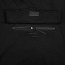 Худи унисекс с карманом на груди Chest Pocket, черное, размер XS/S