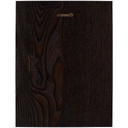 Плакетка Plaque, большая, венге с золотистой пластиной