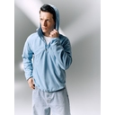 Анорак флисовый унисекс Fliska, голубой, размер XL/XXL