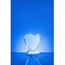 Стела Pictory Heart, прозрачная