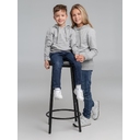 Худи детское Kirenga Kids 2.0, серый меланж, 6 лет