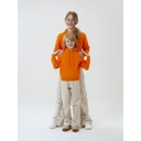 Худи детское Kirenga Kids 2.0, оранжевое, 6 лет