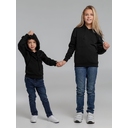 Худи детское Kirenga Kids 2.0, черное, 6 лет