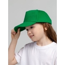 Бейсболка детская Standard Kids, зеленая